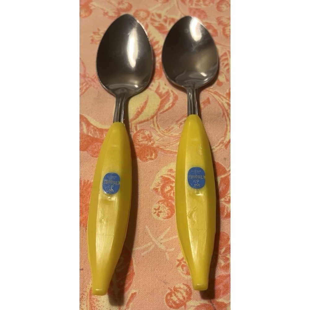 Vintage Chiquita Banana Split Spoons Set of 2